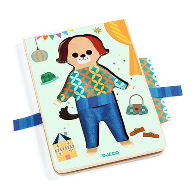 Ντύνω Σκυλάκι με Υφάσματα και Κορδέλες Djeco