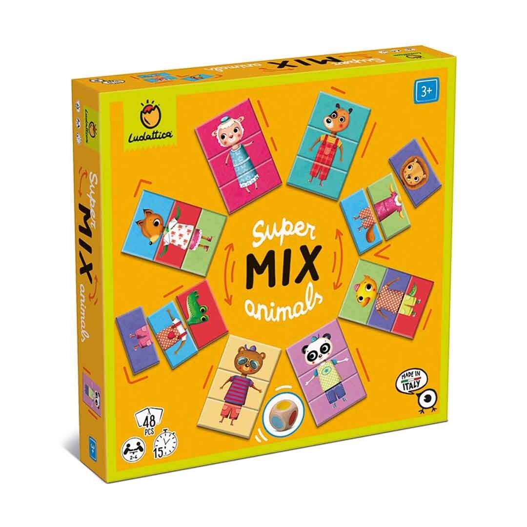 Επιτραπέζιο Παιχνίδι Super Mix – Animals Ludattica
