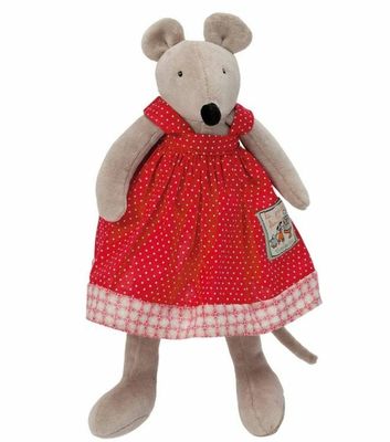 Κούκλα Υφασμάτινη Ποντικίνα 30εκ. Moulin Roty