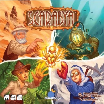 Scarabya Επιτραπέζιο Παιχνίδι &quot;Το κυνήγι του Χρυσού Σκαραβαίου&#39;