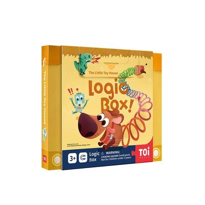 Logic Box – The Little Toy House Επιτραπέζιο Μαγνητικό Παιχνίδι Λογικής TOI WORLD