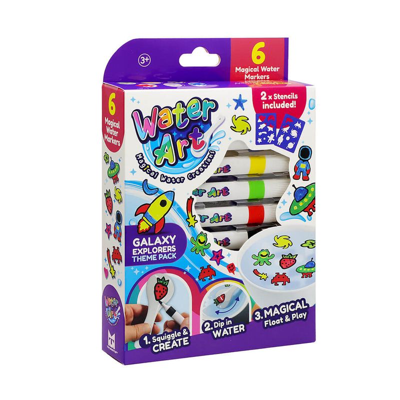 Water Art Μαγικοί Μαρκαδόροι Νερού 6 τμχ.