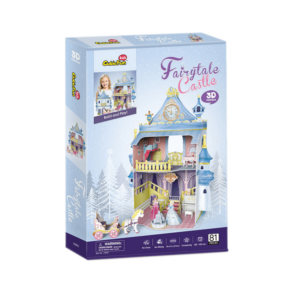 Fairytale Castle – Κουκλόσπιτο 3D CUBIC FUN