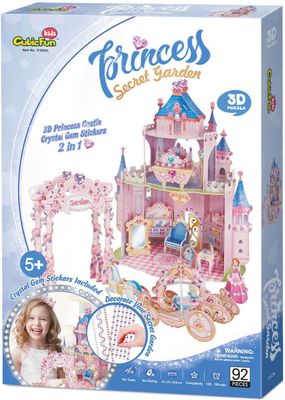 Princess Secret Garden – Κουκλόσπιτο 3D CUBIC FUN