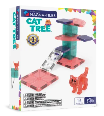 MAGNA-TILES Μαγνητικό Παιχνίδι 13 κομματιών Cat Tree