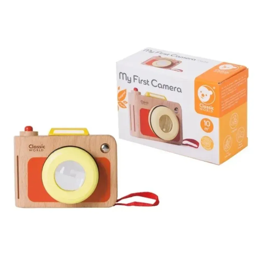 Ξύλινο Παιχνίδι My First Camera Classic WORLD