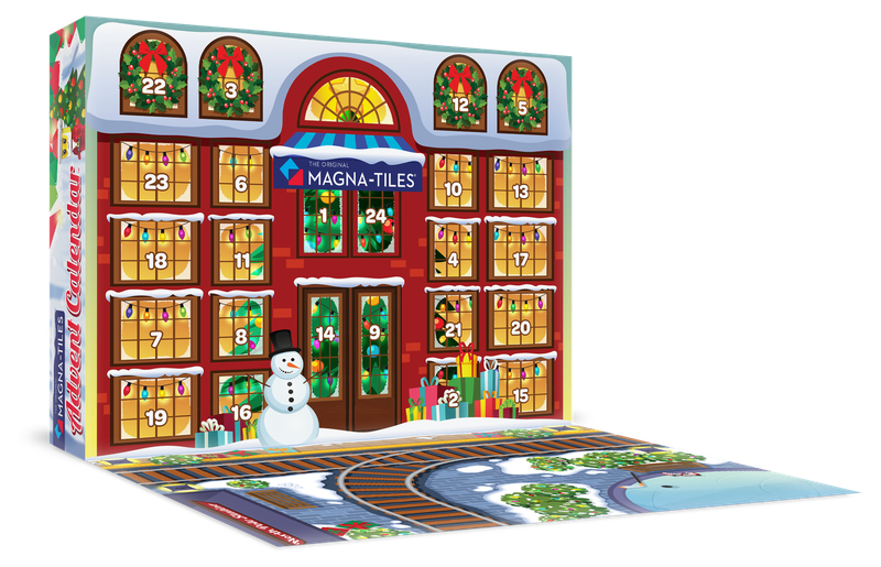 MAGNA-TILES Μαγνητικό Παιχνίδι 34 κομματιών Advent Calendar