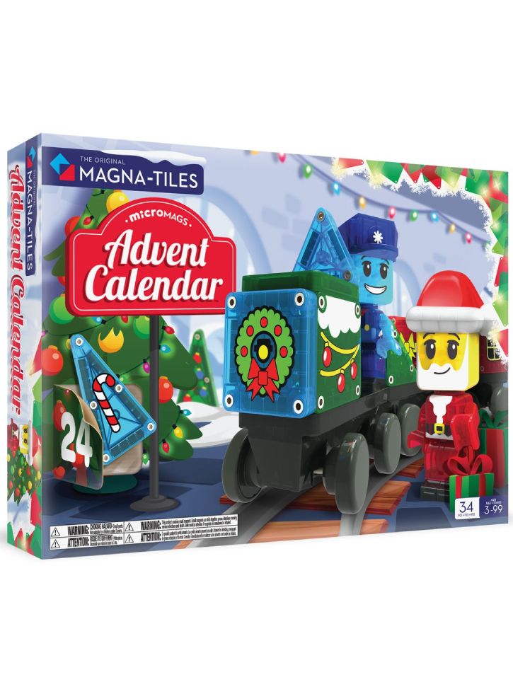 MAGNA-TILES Μαγνητικό Παιχνίδι 34 κομματιών Advent Calendar