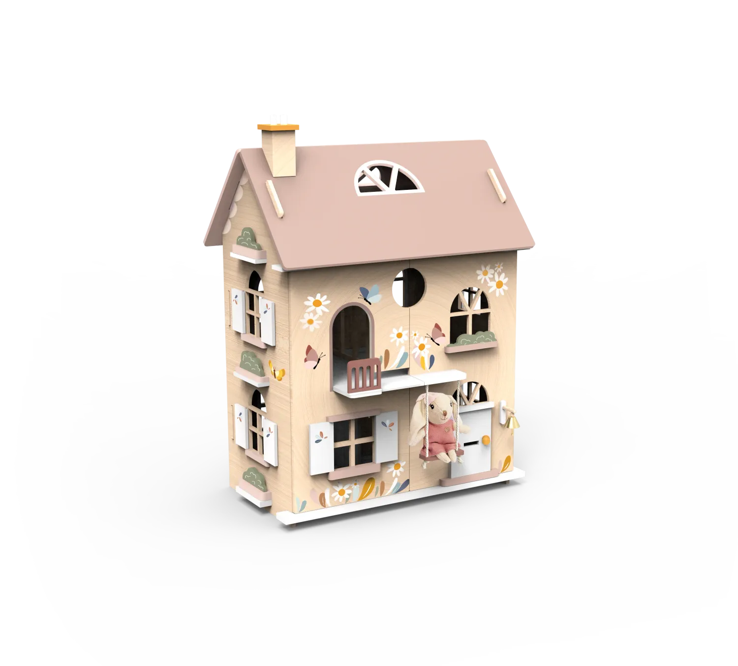 Ξύλινο Κουκλόσπιτο Speedy Monkey