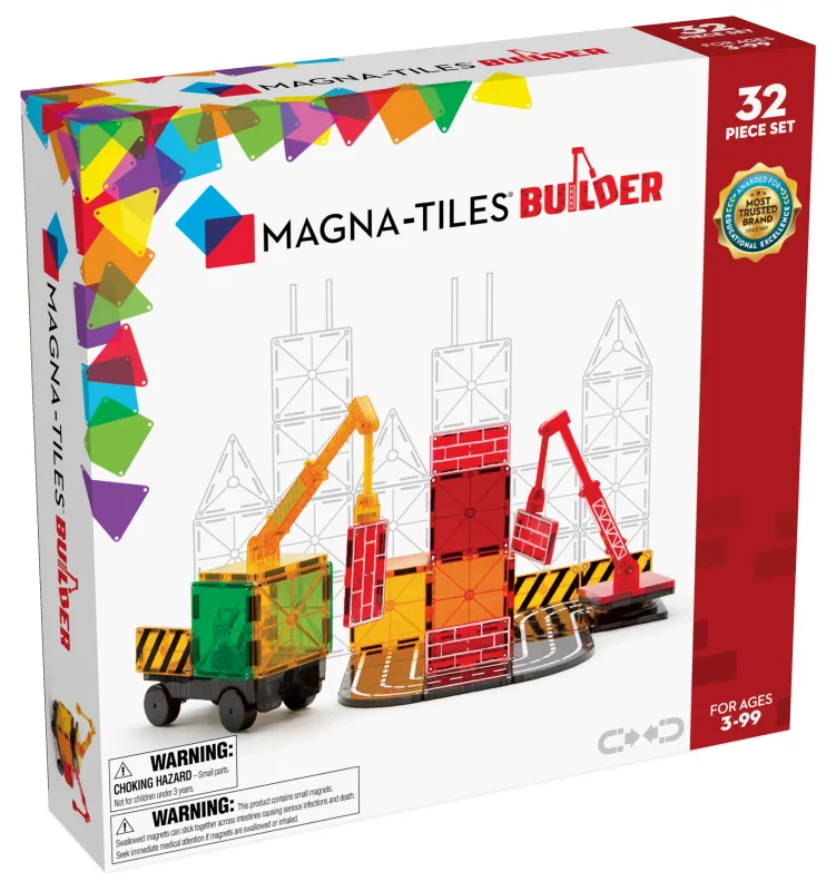 MAGNA-TILES Μαγνητικό Παιχνίδι 32 κομματιών Builder