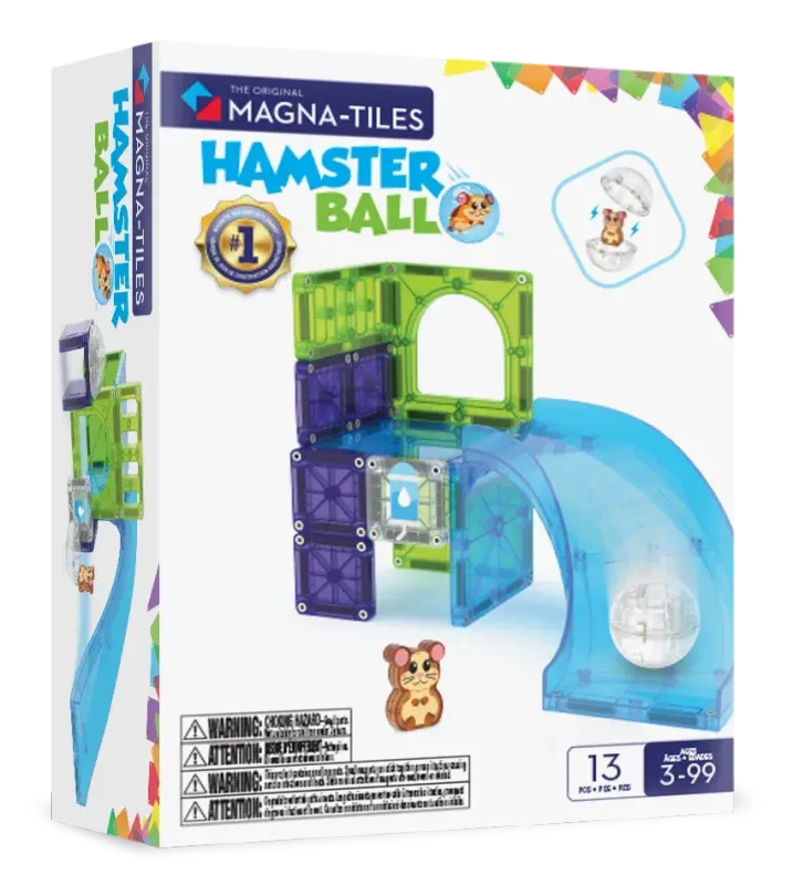 MAGNA-TILES Μαγνητικό Παιχνίδι 13 κομματιών Hamster Ball