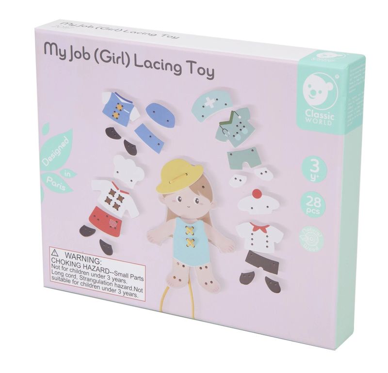 Εκπαιδευτικό Παιχνίδι Λεπτής Κινητικότητας Επαγγέλματα Classic WORLD