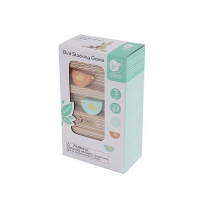 Ξύλινο Παιχνίδι Στοίβαξης Πουλάκια Classic WORLD