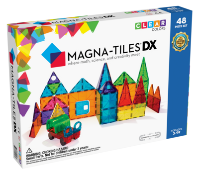 MAGNA-TILES Μαγνητικό Παιχνίδι 48 κομματιών DX