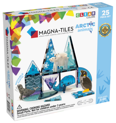 MAGNA-TILES Μαγνητικό Παιχνίδι 25 κομματιών Arctic