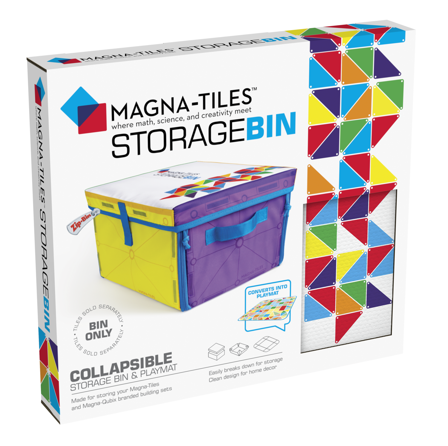 MAGNA-TILES Καλάθι Αποθήκευσης &amp; Επιφάνεια Παιχνιδιού