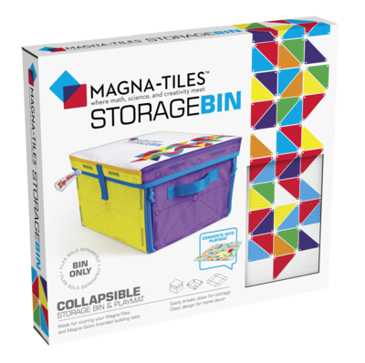 MAGNA-TILES Καλάθι Αποθήκευσης &amp; Επιφάνεια Παιχνιδιού