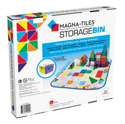 MAGNA-TILES Καλάθι Αποθήκευσης &amp; Επιφάνεια Παιχνιδιού
