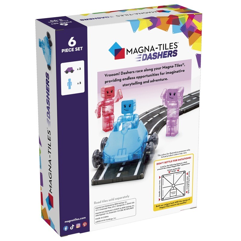 MAGNA-TILES Μαγνητικό Παιχνίδι 6 κομματιών Dashers