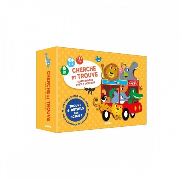 Επιτραπέζιο Παιχνίδι Ψάξε-Βρες Auzou