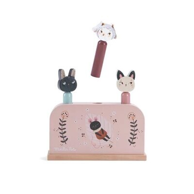 Ξύλινο Παιχνίδι Δραστηριοτήτων Pop up Moulin Roty