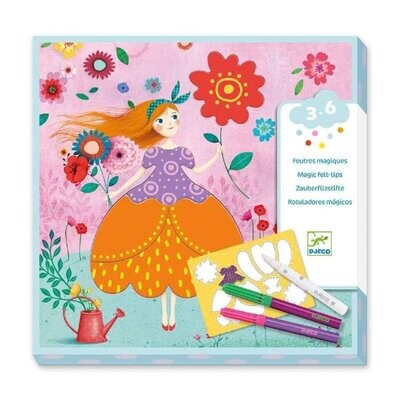 Σετ Ζωγραφικής με Μαγικούς Μαρκαδόρους Djeco