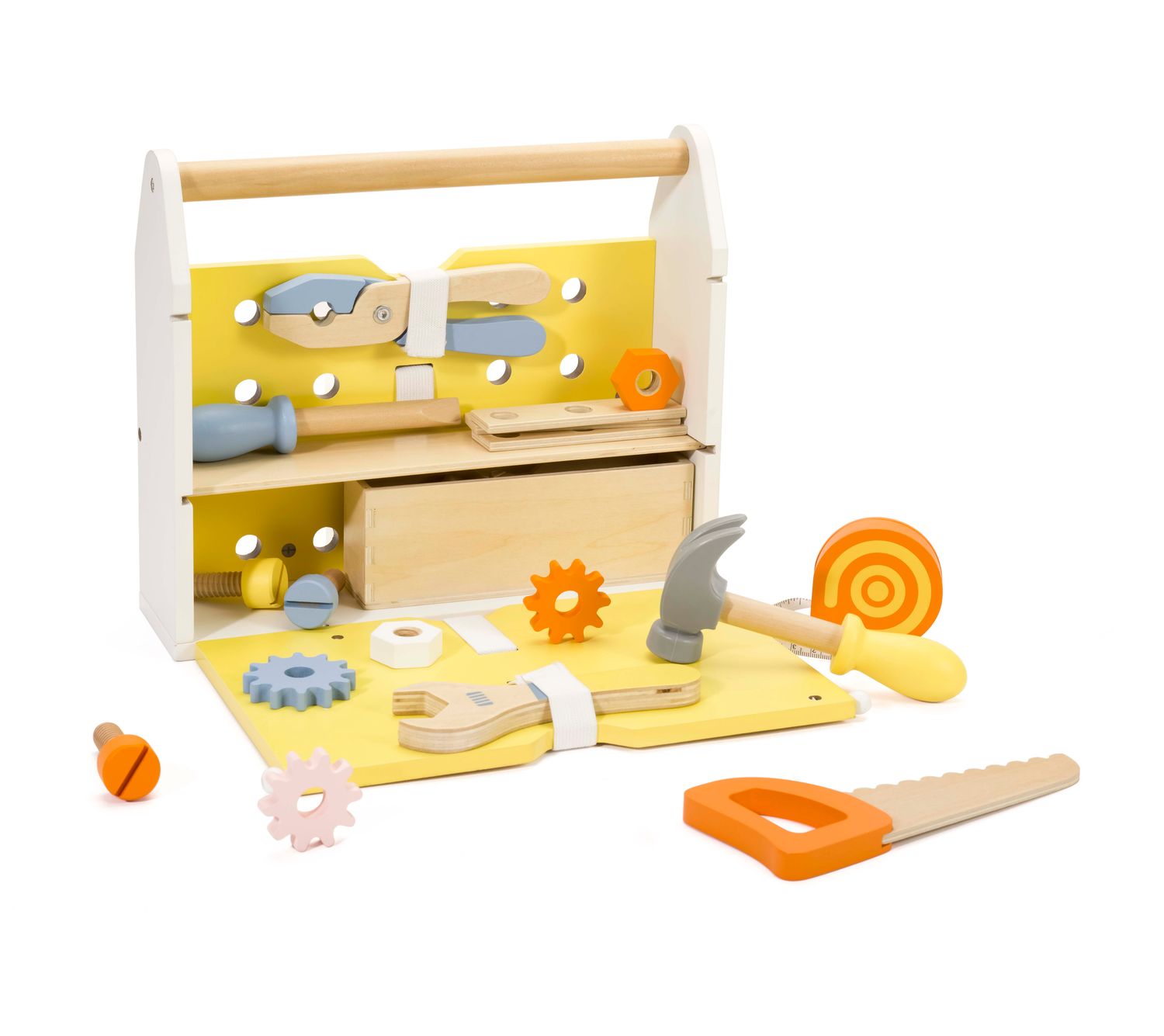 Ξύλινη Εργαλειοθήκη με Αξεσουάρ