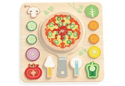 Ξύλινο Παζλ Φτιάχνοντας Πίτσα Classic WORLD