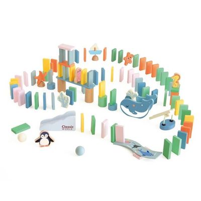 Ξύλινο Παιχνίδι Ocean Dominoes