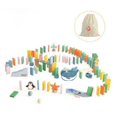 Ξύλινο Παιχνίδι Ocean Dominoes