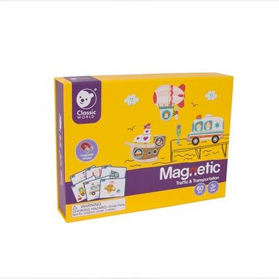 Μαγνητικό Παιχνίδι Μεταφορικά Μέσα Classic WORLD