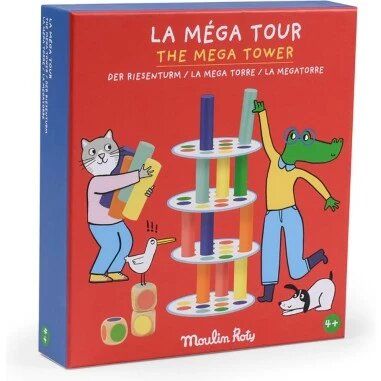Επιτραπέζιο Παιχνίδι Δεξιοτήτων Ο Μεγάλος Πύργος Moulin Roty