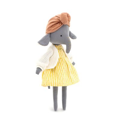 Κούκλα Πάνινη Alice the Elephant Cotti Motti