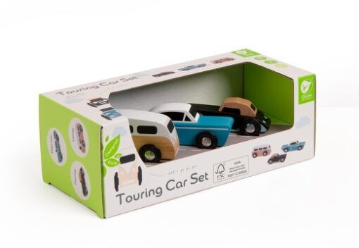 Σετ Ξύλινα Αμαξάκια Touring Cars Classic WORLD