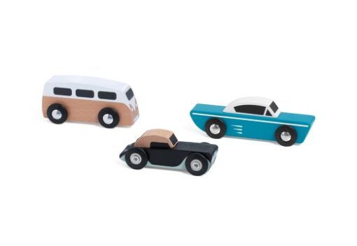 Σετ Ξύλινα Αμαξάκια Touring Cars Classic WORLD