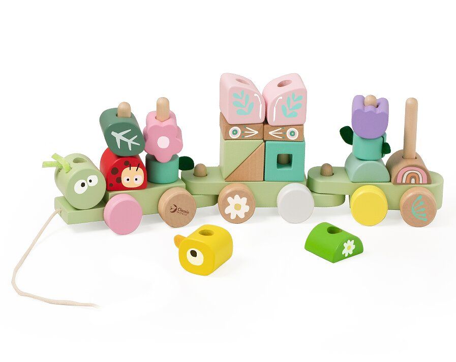 Ξύλινη Τρεχαλίτσα Ζούγκλα Classic WORLD