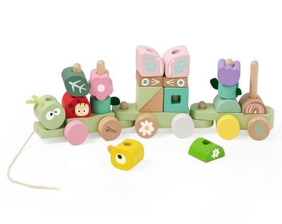 Ξύλινη Τρεχαλίτσα Ζούγκλα Classic WORLD