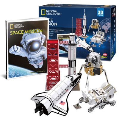 Εκπαιδευτικό Παιχνίδι 3D Παζλ "Space Mission"