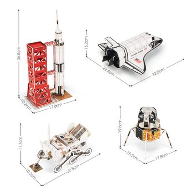 Εκπαιδευτικό Παιχνίδι 3D Παζλ "Space Mission"