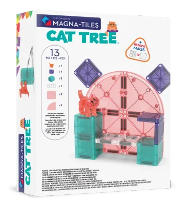 MAGNA-TILES Μαγνητικό Παιχνίδι 13 κομματιών Cat Tree