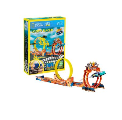Εκπαιδευτικό Παιχνίδι 3D Κατασκευή "Loopy Racer" National Geographic