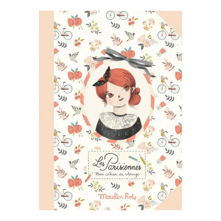 Βιβλίο Ζωγραφικής Les Parisiennes Moulin Roty