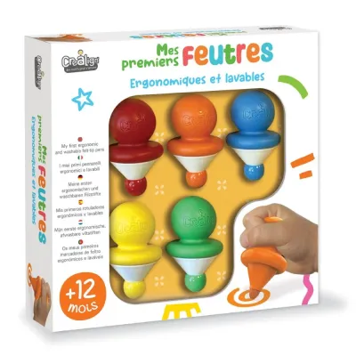 Μαρκαδόροι με Εργονομική Λαβή Crealign