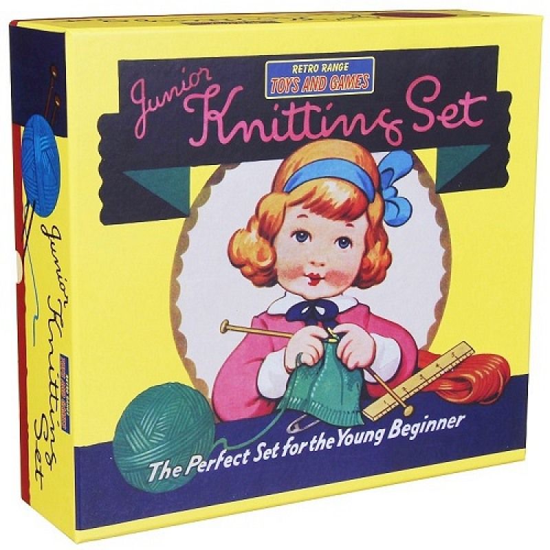 Ρετρό Σετ Πλεξίματος με Βελόνες