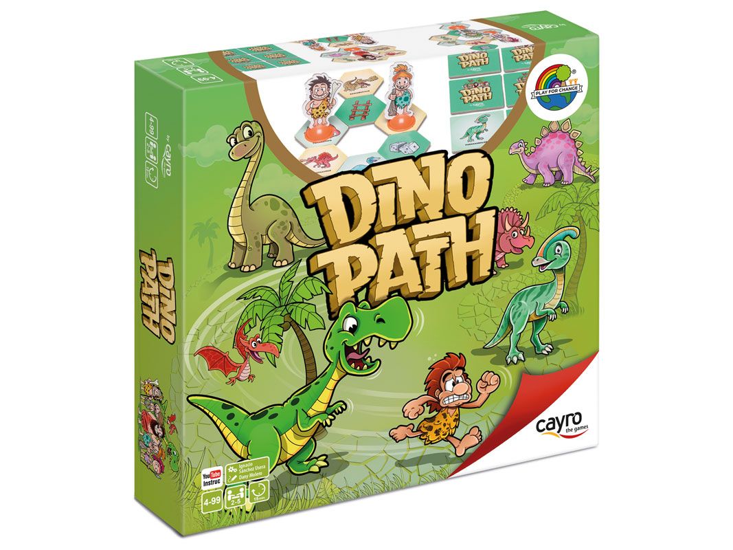 Επιτραπέζιο Παιχνίδι Dino Path Cayro