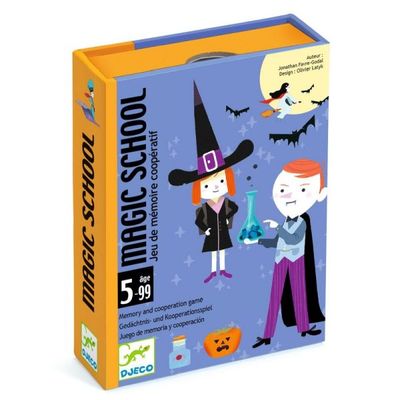 Επιτραπέζιο Παιχνίδι με Κάρτες Μνήμης Magic School Djeco