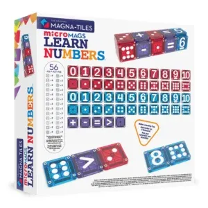MAGNA-TILES Μαγνητικό Παιχνίδι 55 κομματιών Learn Numbers