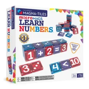 MAGNA-TILES Μαγνητικό Παιχνίδι 55 κομματιών Learn Numbers