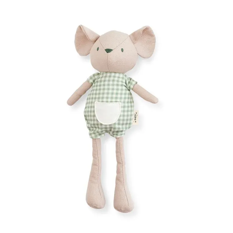 Λούτρινη Κούκλα Basil The Mouse Saro