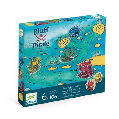 Επιτραπέζιο Παιχνίδι Bluff Pirate Djeco